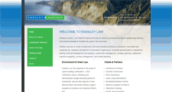 Desktop Screenshot of endsleylaw.com