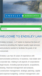 Mobile Screenshot of endsleylaw.com
